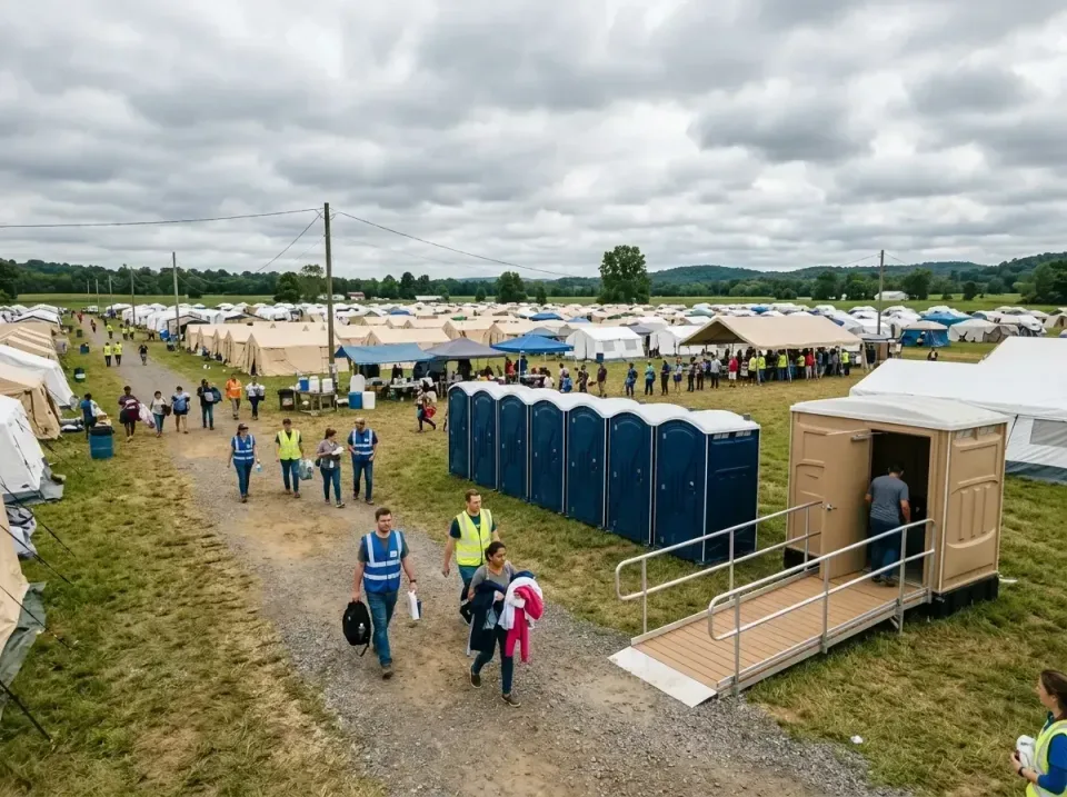 disaster-relief-camp-restrooms-010 — frequently asked questions, Dumpster & Portable Bathrooms Rental in Imlay City, MI